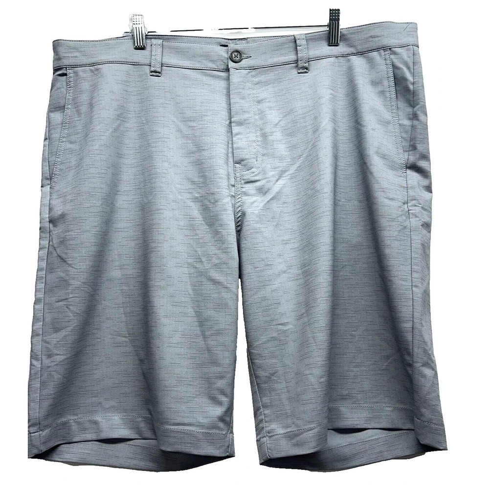 Travis Mathew Mens Size 40 Grey Polyester Blend Golf Shorts (E3)
